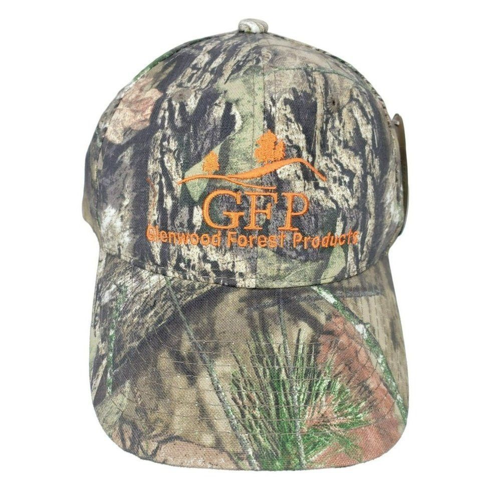 GFP Glenwood Forest Products Real Tree Camo Trucker Baseball Hat Cap